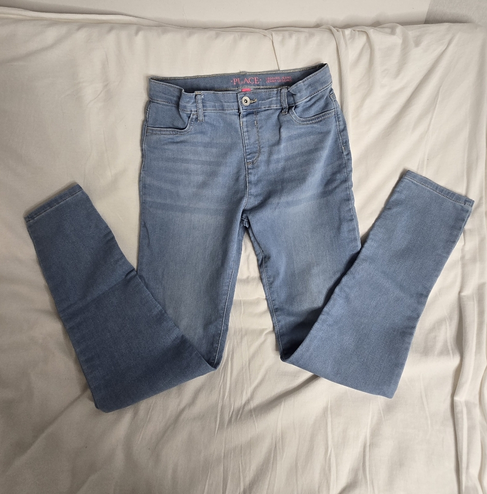 Light Wash Girl's Jeggings Used